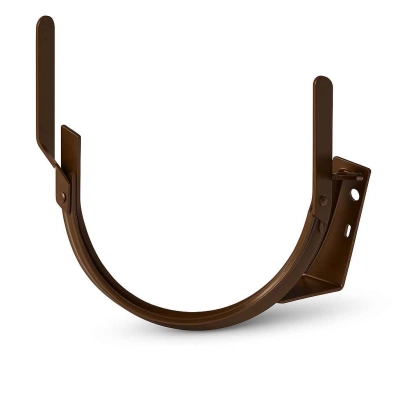 MEGABLACH STAL Uchwyt rynnowy - Hak rynny doczołowy wzmocniony z podporą